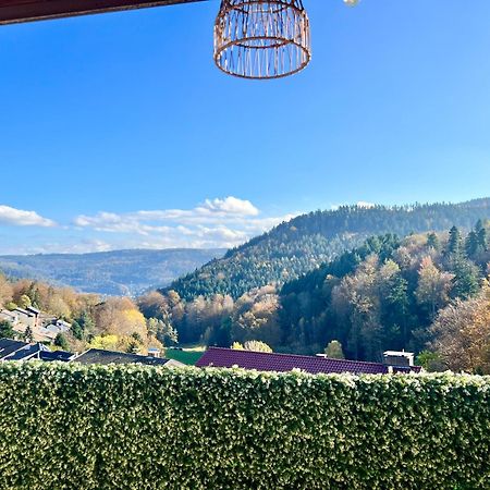 Apartament Wohnen Im Schwarzwald Mit Panoramablick Bad Herrenalb Zewnętrze zdjęcie