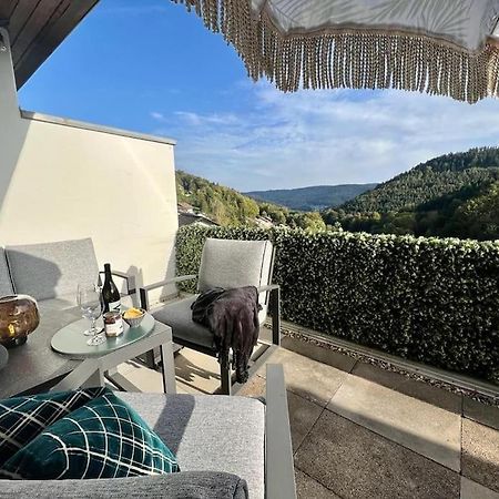 Apartament Wohnen Im Schwarzwald Mit Panoramablick Bad Herrenalb Zewnętrze zdjęcie