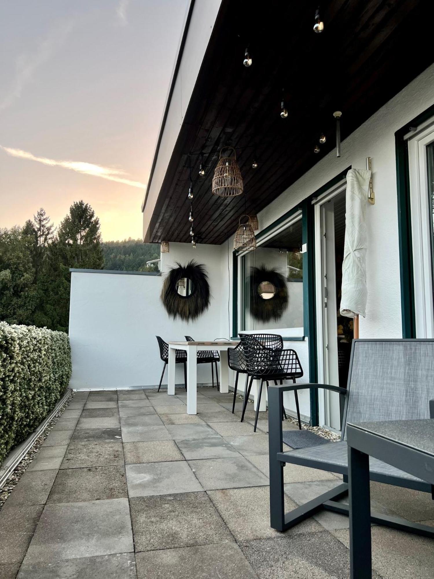 Apartament Wohnen Im Schwarzwald Mit Panoramablick Bad Herrenalb Zewnętrze zdjęcie