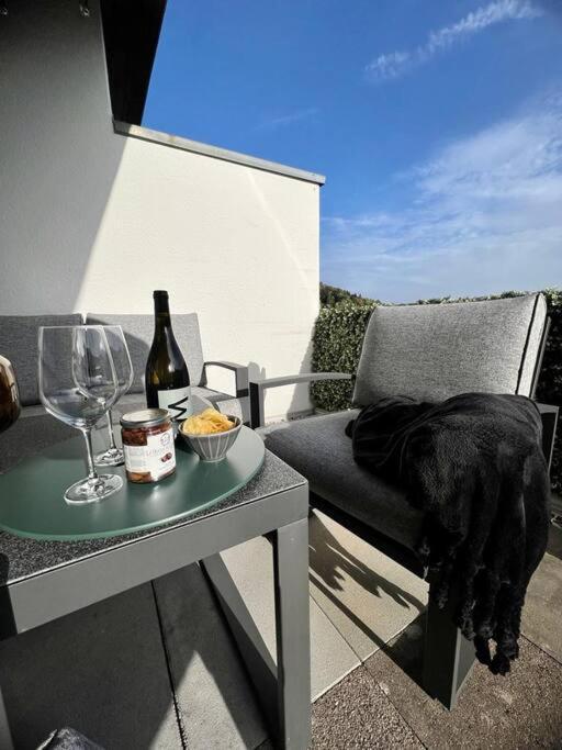 Apartament Wohnen Im Schwarzwald Mit Panoramablick Bad Herrenalb Zewnętrze zdjęcie