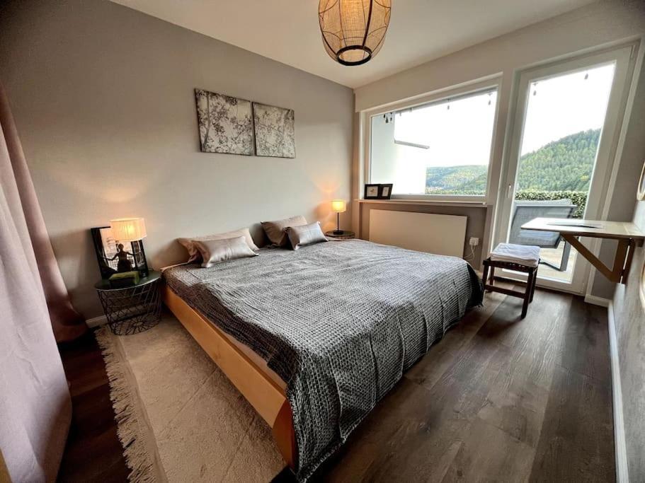 Apartament Wohnen Im Schwarzwald Mit Panoramablick Bad Herrenalb Zewnętrze zdjęcie
